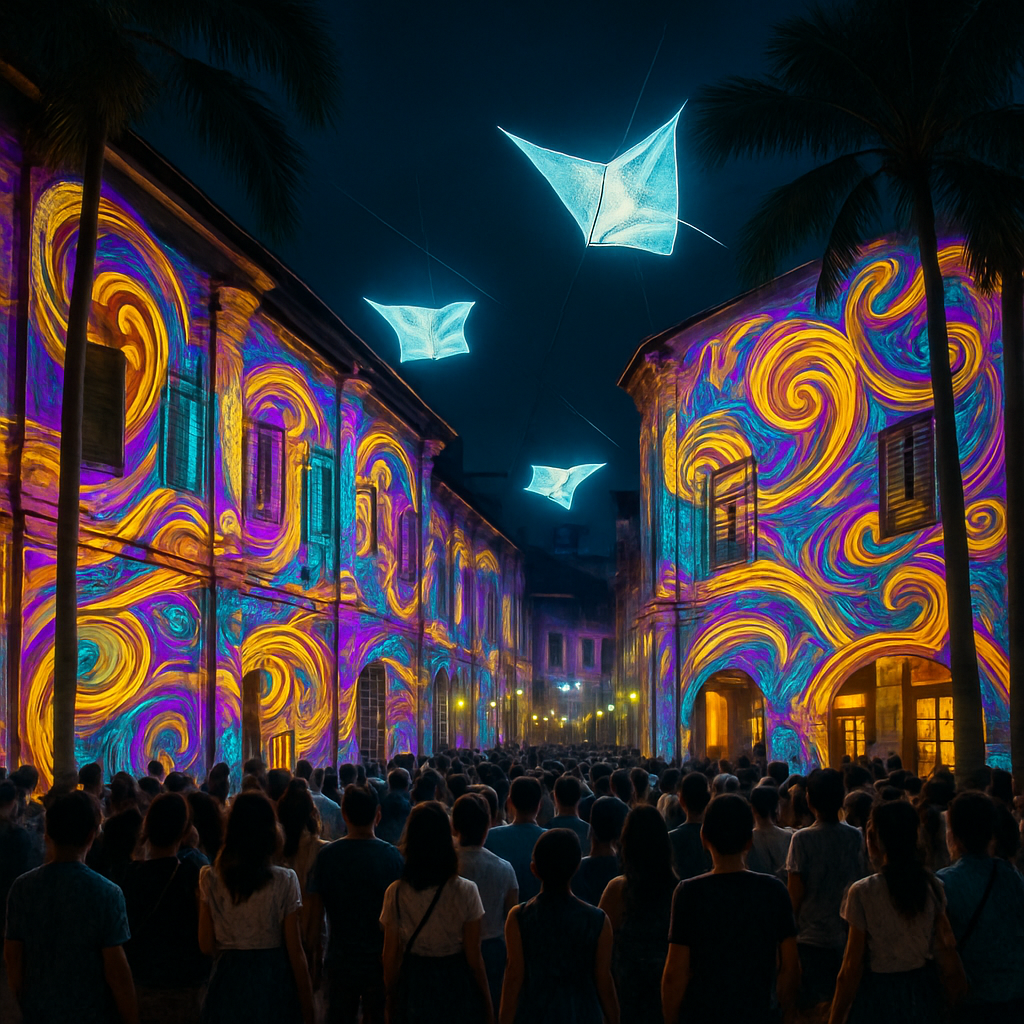 Singapore Night Festival Singapore diamond painting