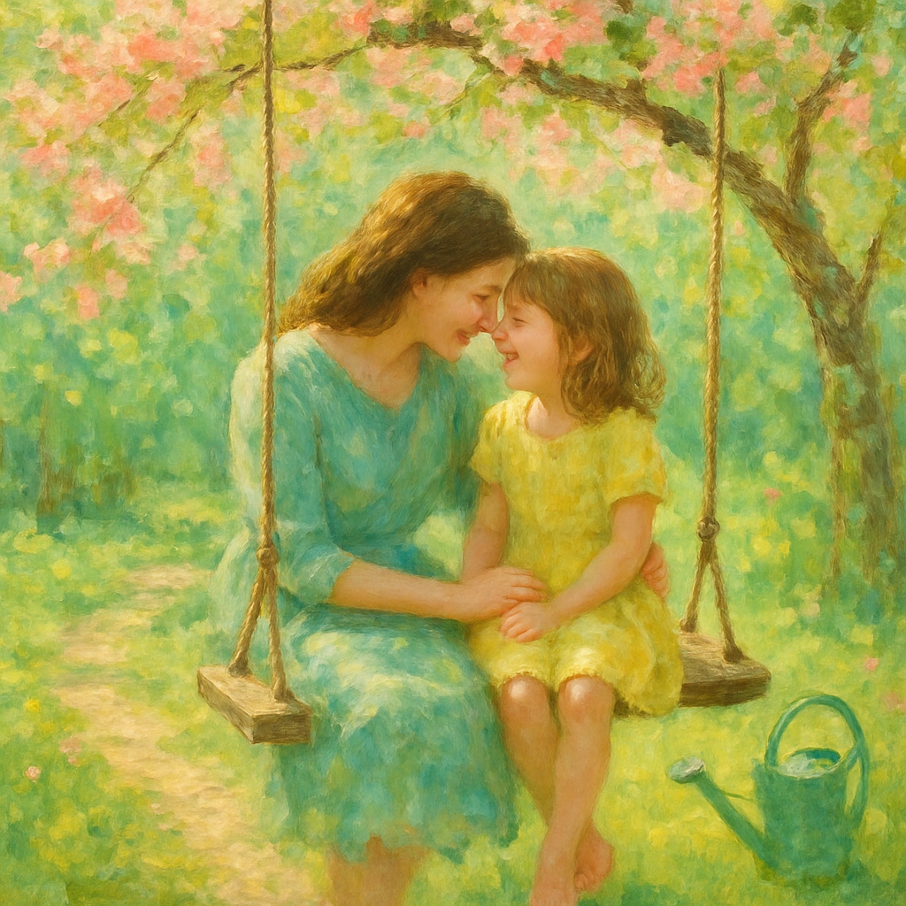 Garden Swing Of Shared Secrets And New Growth diamond painting