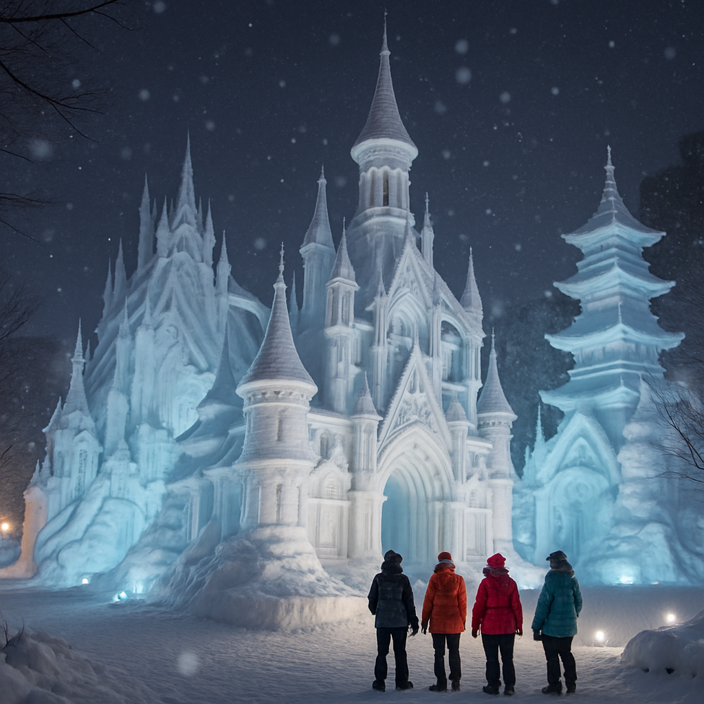 Sapporo Snow Festival Sapporo Japan diamond painting