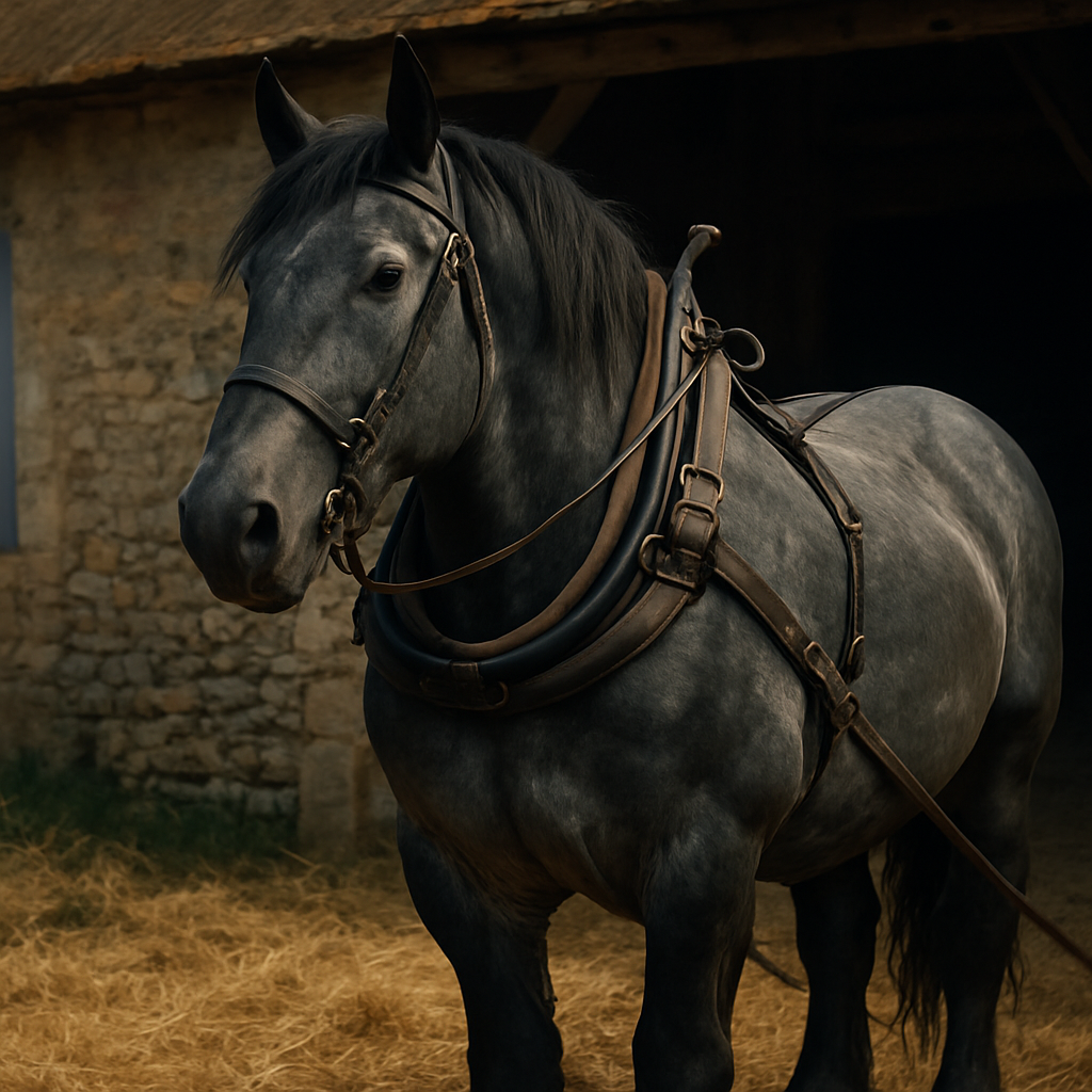 Percheron Horse France painting diamond kit