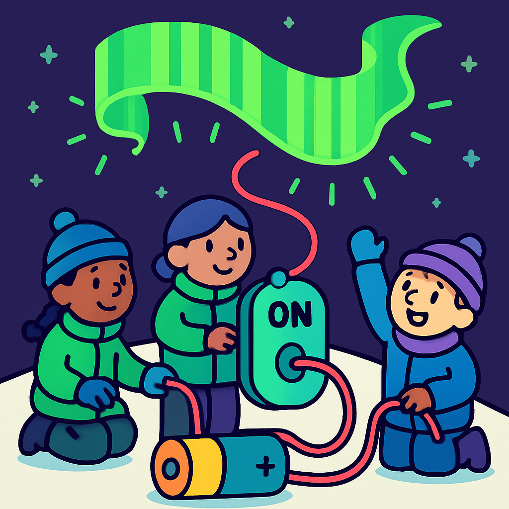 Aurora Circuit Dance Party paint by color