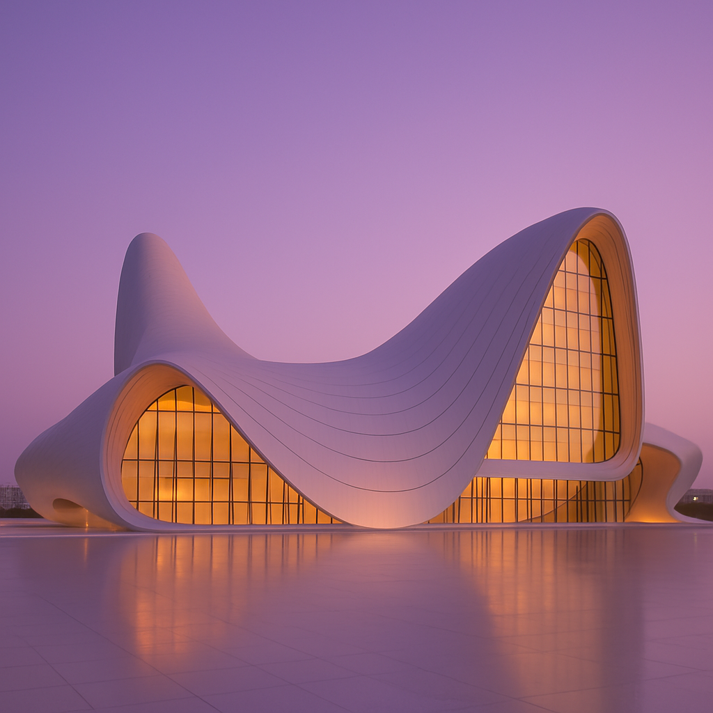Heydar Aliyev Center Paint by diamonds kits
