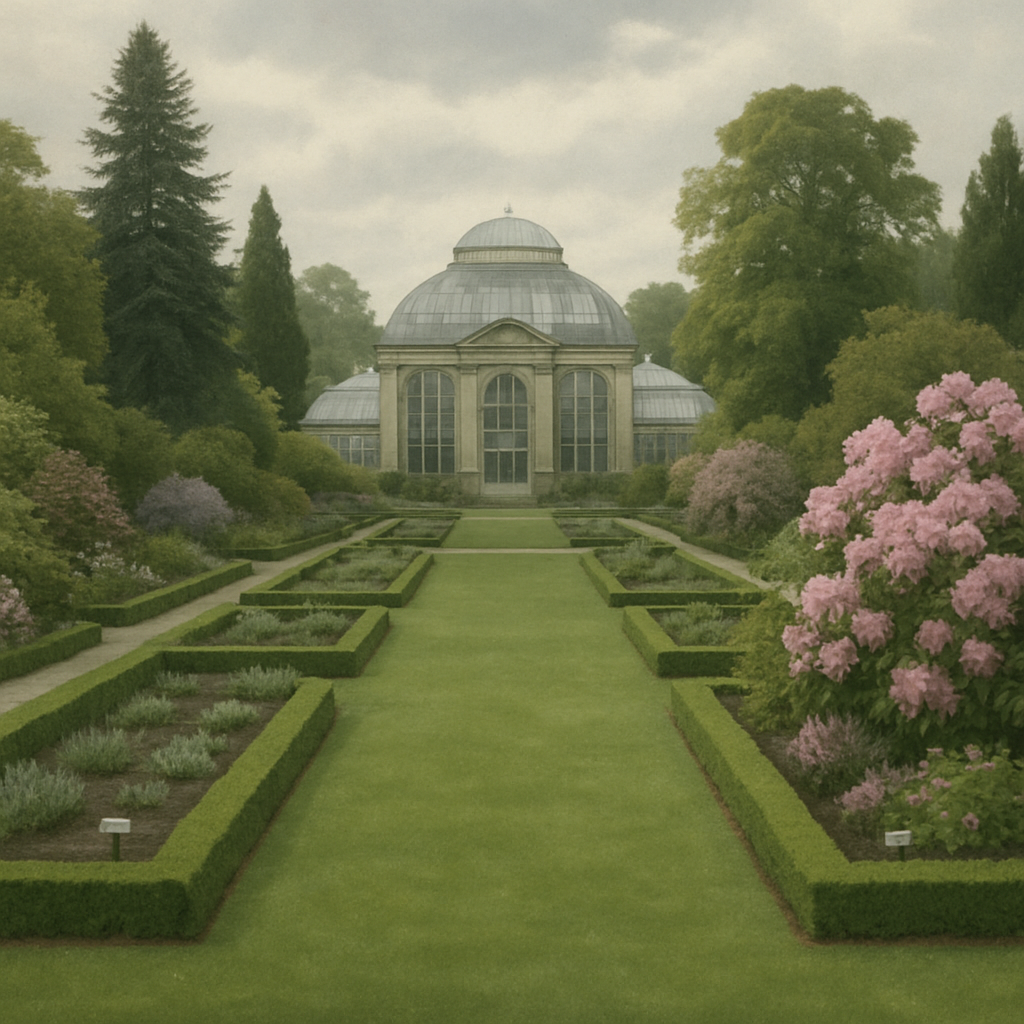 Royal Botanic Garden Edinburgh paint by diamonds