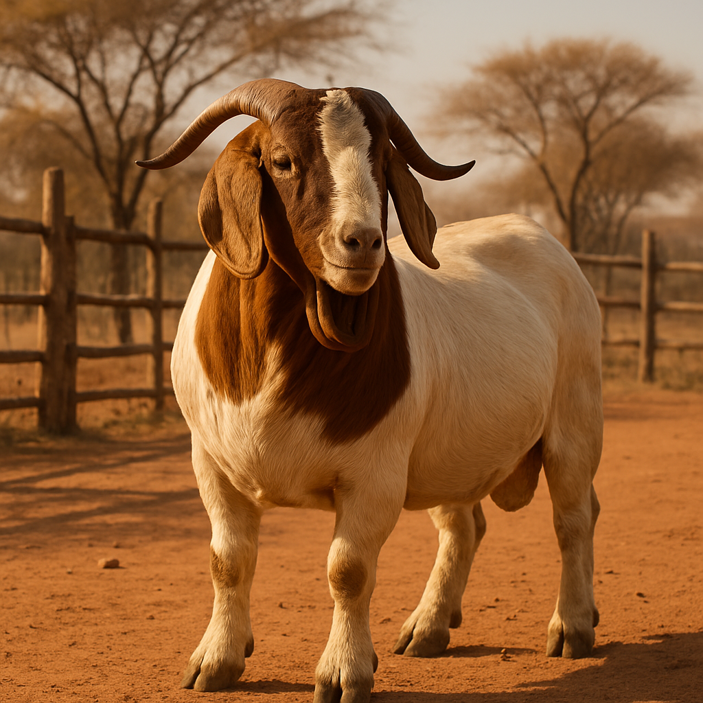 Boer Goat - South Africa painting diamond kit