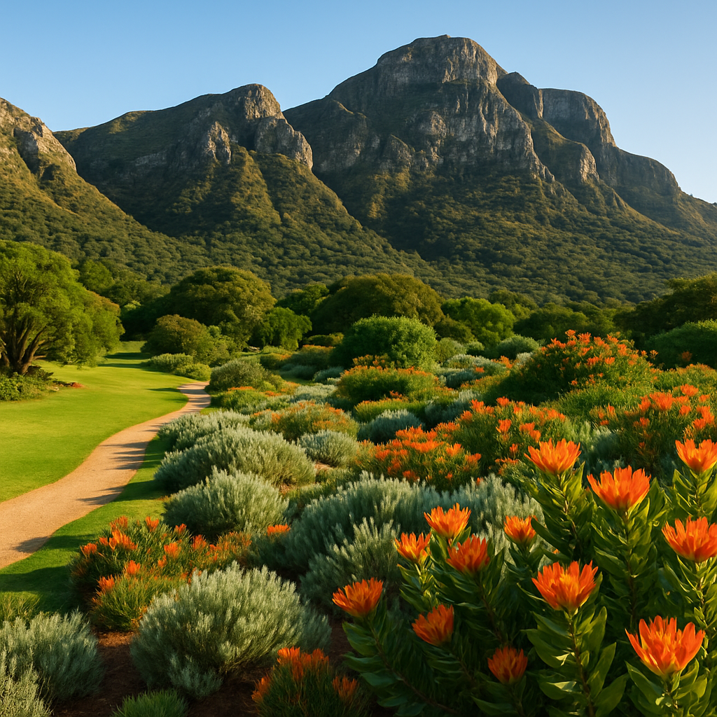 Kirstenbosch National Botanical Garden Cape Town South Africa painting diamond kit