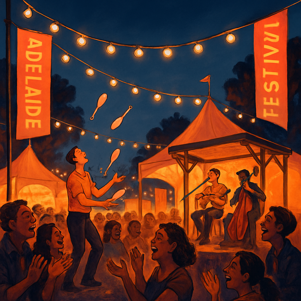 Adelaide Fringe Paint by diamonds art