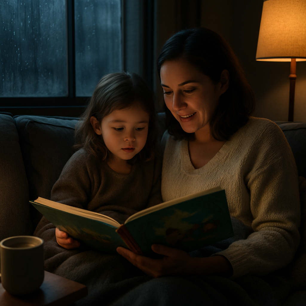 Rainy Window Storytime paint by diamonds