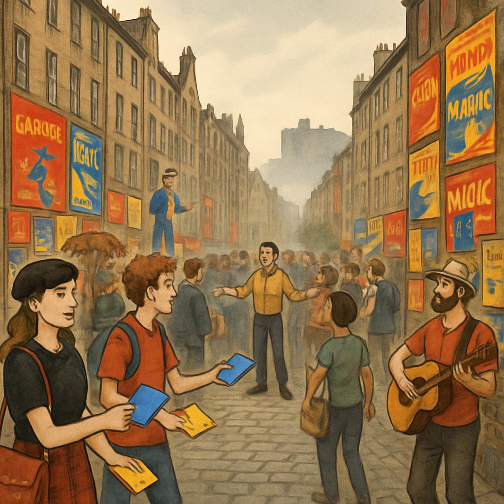 Edinburgh Festival Fringe Paint by diamonds kits
