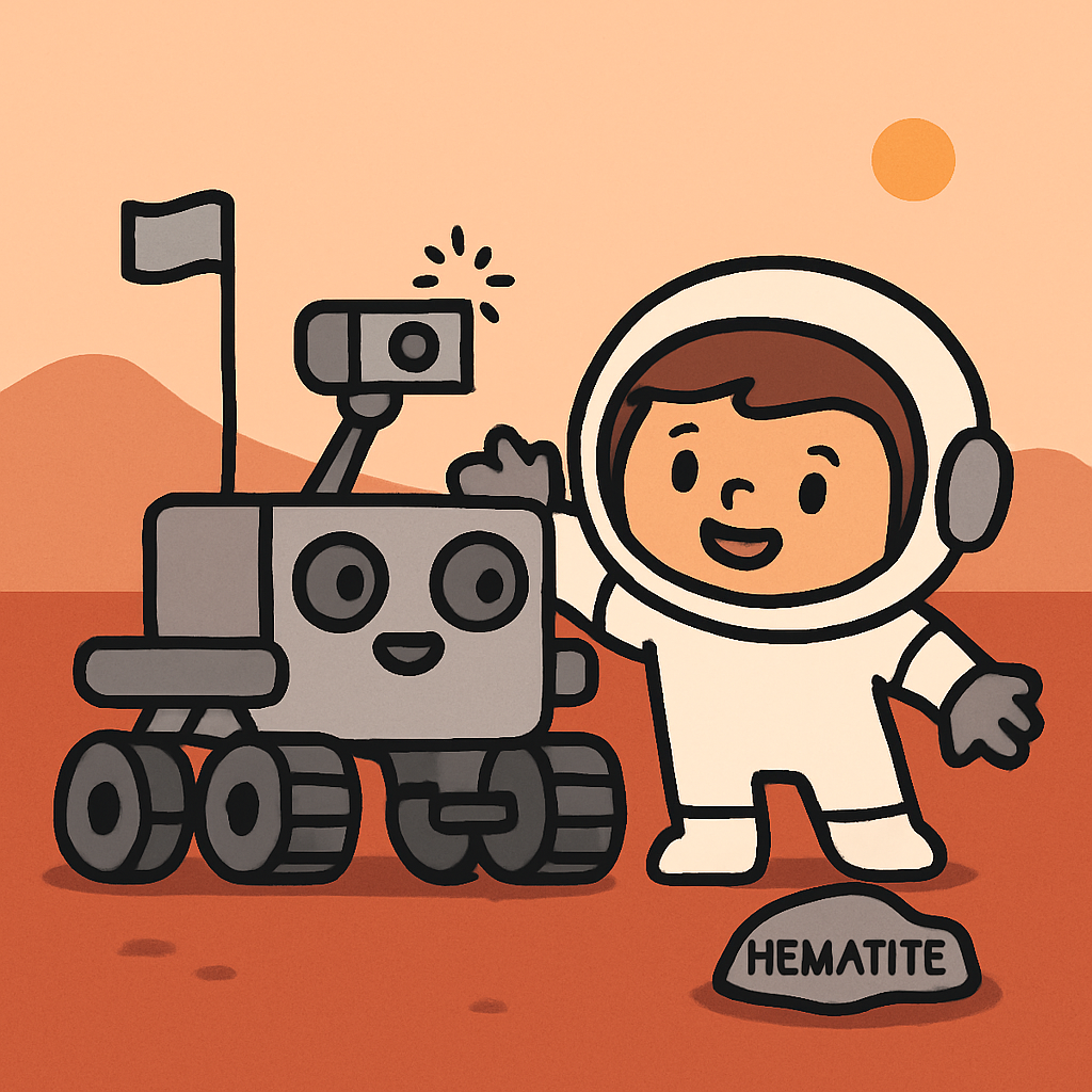 Mars Rover Selfie Day painting diamond kit