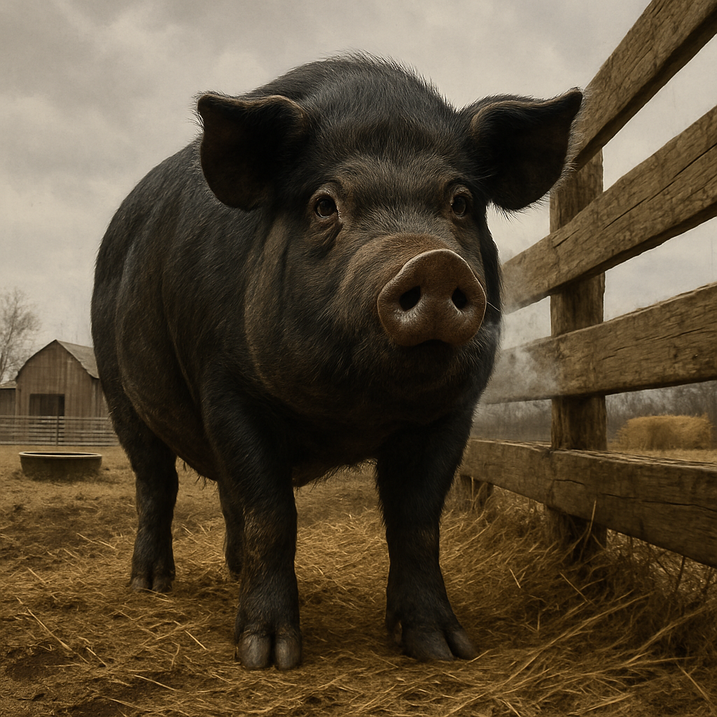 Mulefoot Pig United States diamond painting