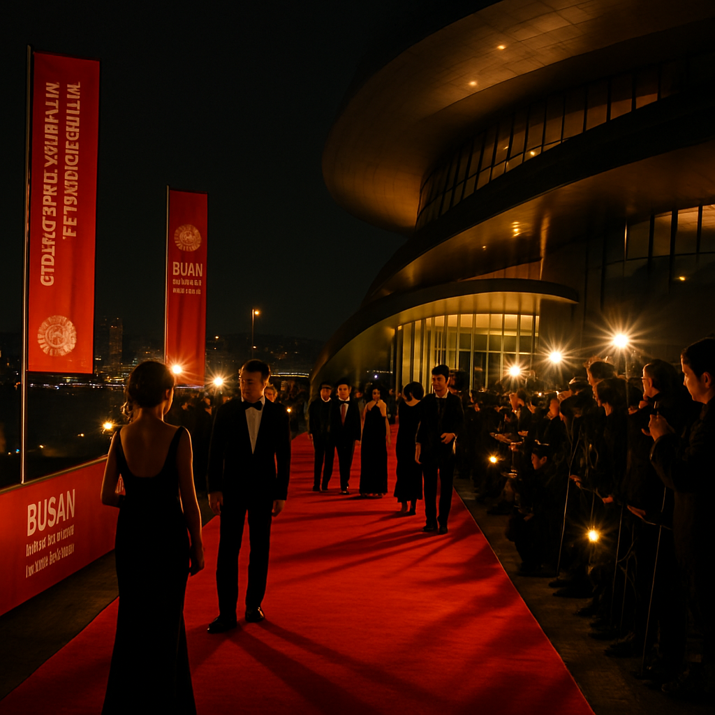 Busan International Film Festival paint by color