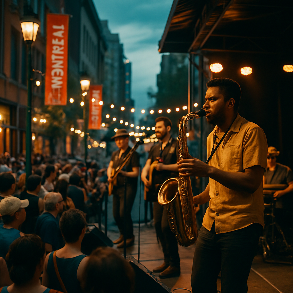 Montreal International Jazz Festival DIY paint by diamonds