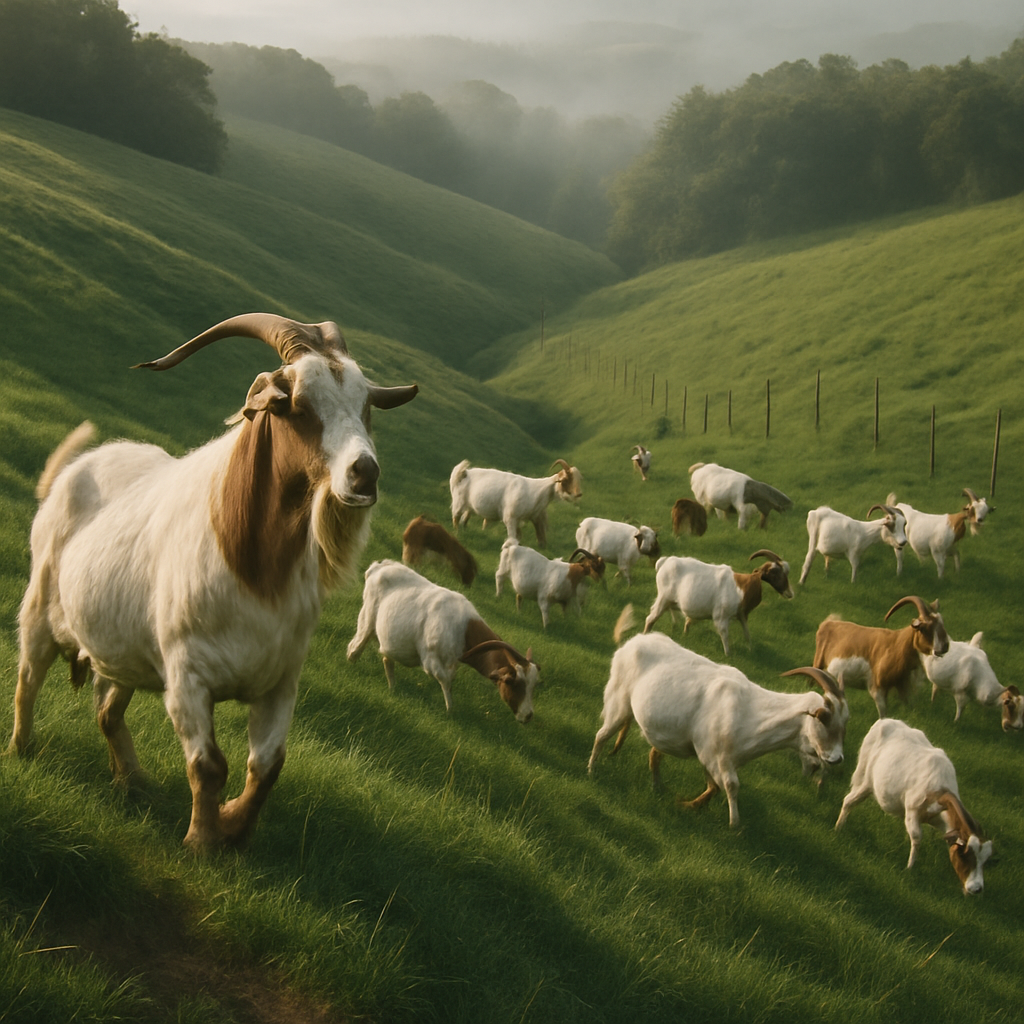 Kiko Goat Paint by diamonds kits