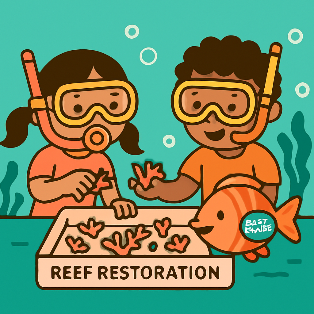 Coral Reef Rescue Lab Under The Sea paint by diamonds