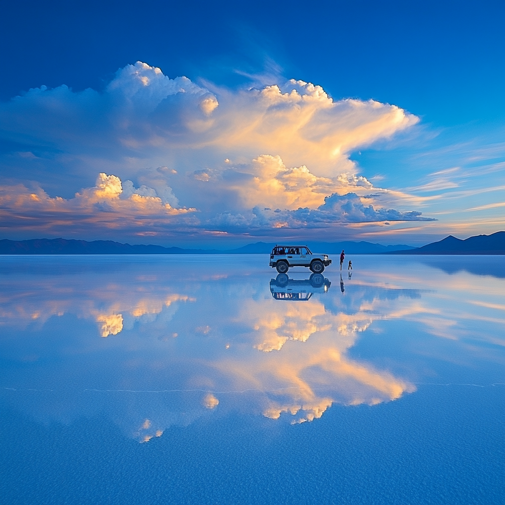 Salar De Uyuni paint by color