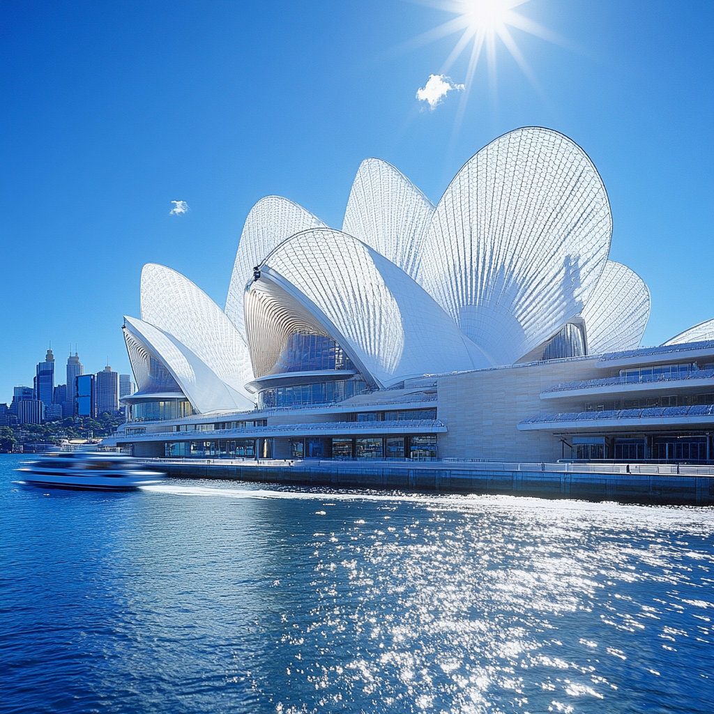 Sydney Opera House DIY paint by diamonds