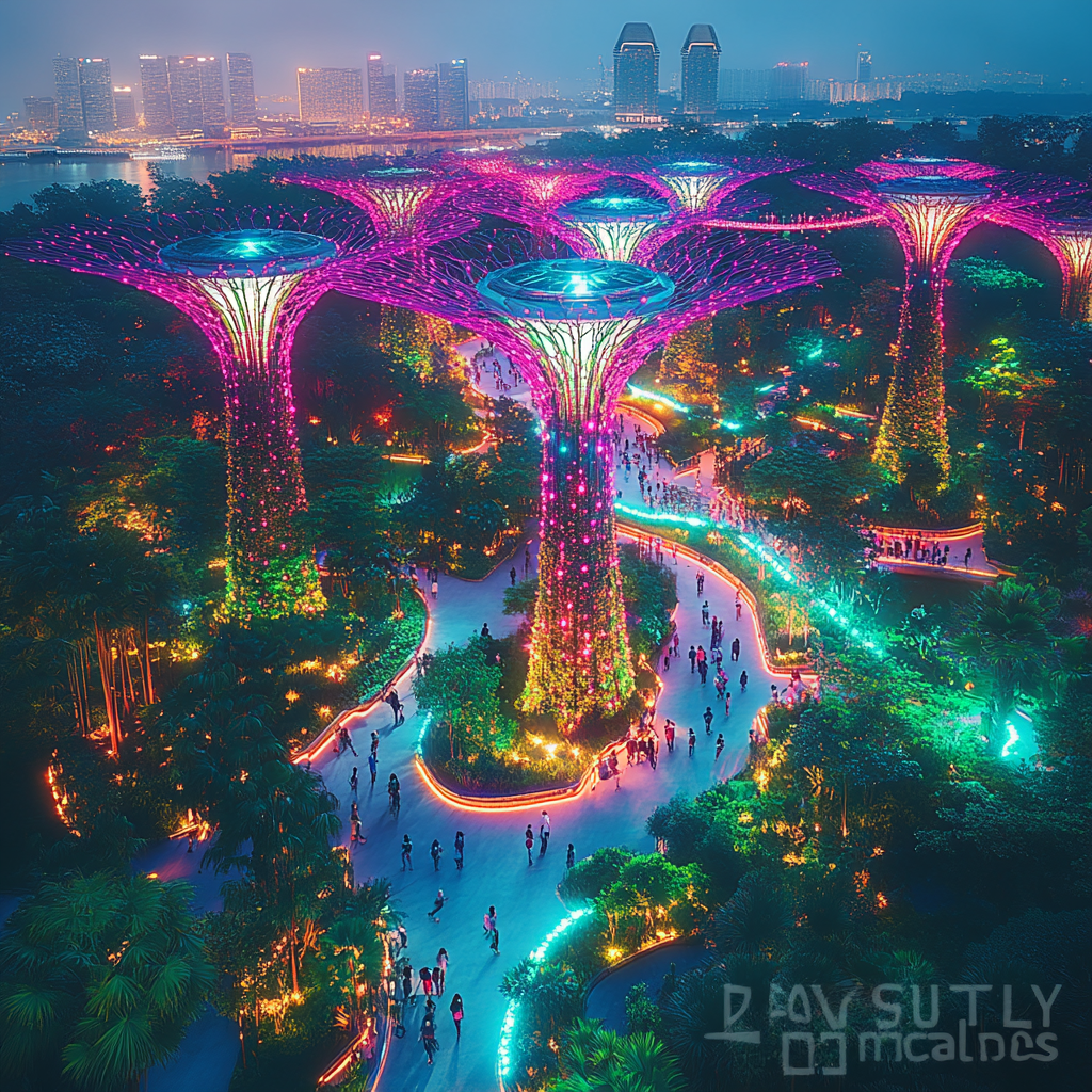 Gardens By The Bay Paint by diamonds kits
