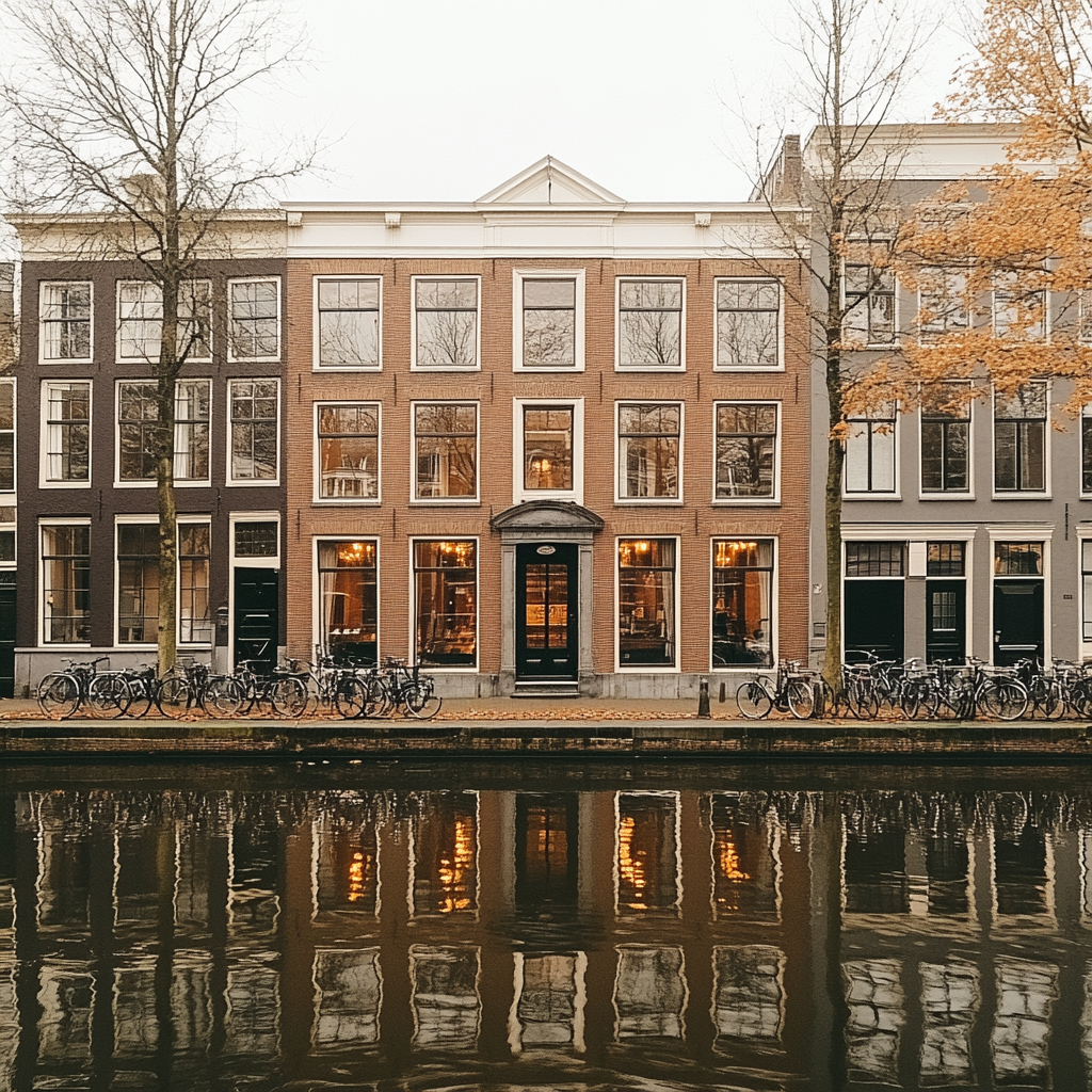 Anne Frank House Museum paint by color
