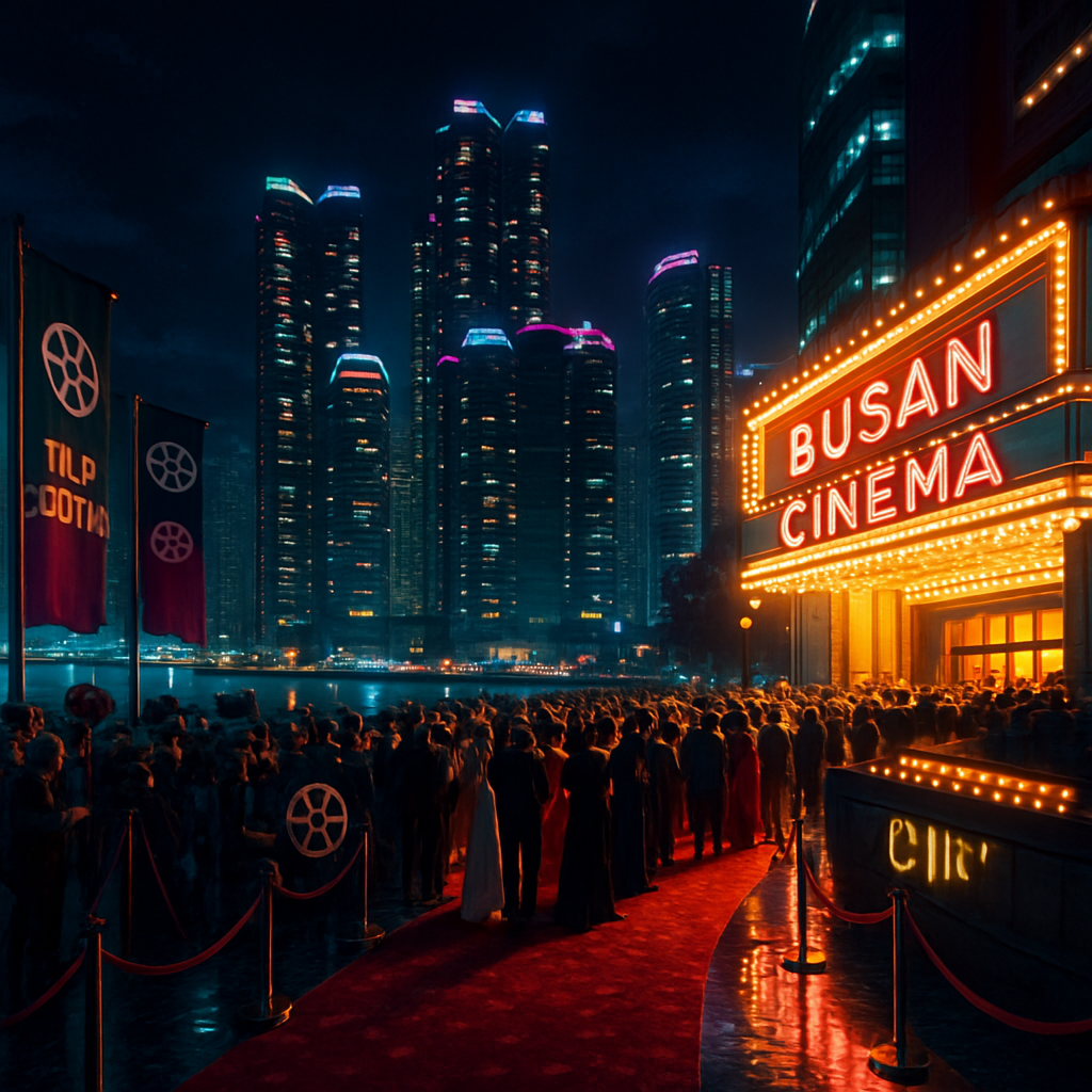 Busan International Film Festival paint by color
