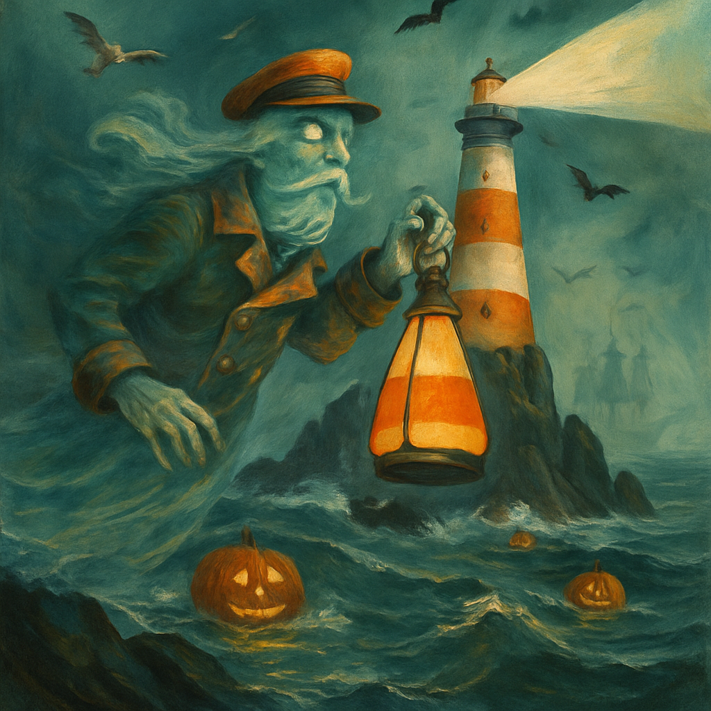 The Candy Corn Lighthouse Keeper Paint by diamonds kits