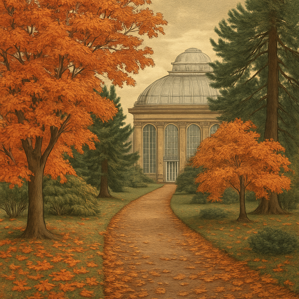 Royal Botanic Garden Edinburgh paint by diamonds
