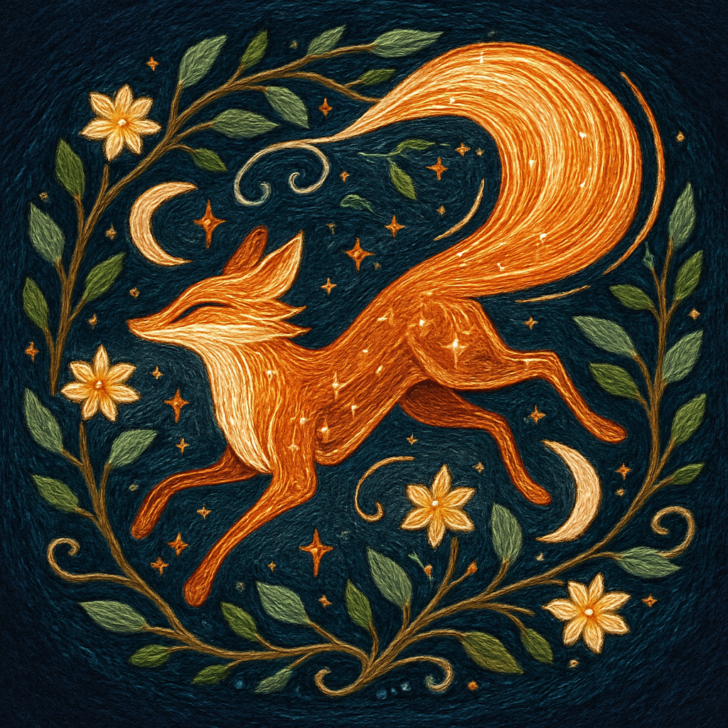 Aurora Loom Fox Of The Star Orchard diamond painting