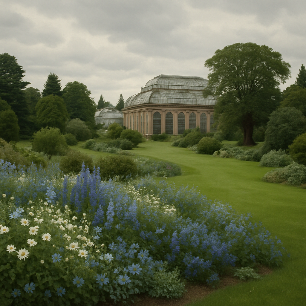 Royal Botanic Garden Edinburgh paint by diamond