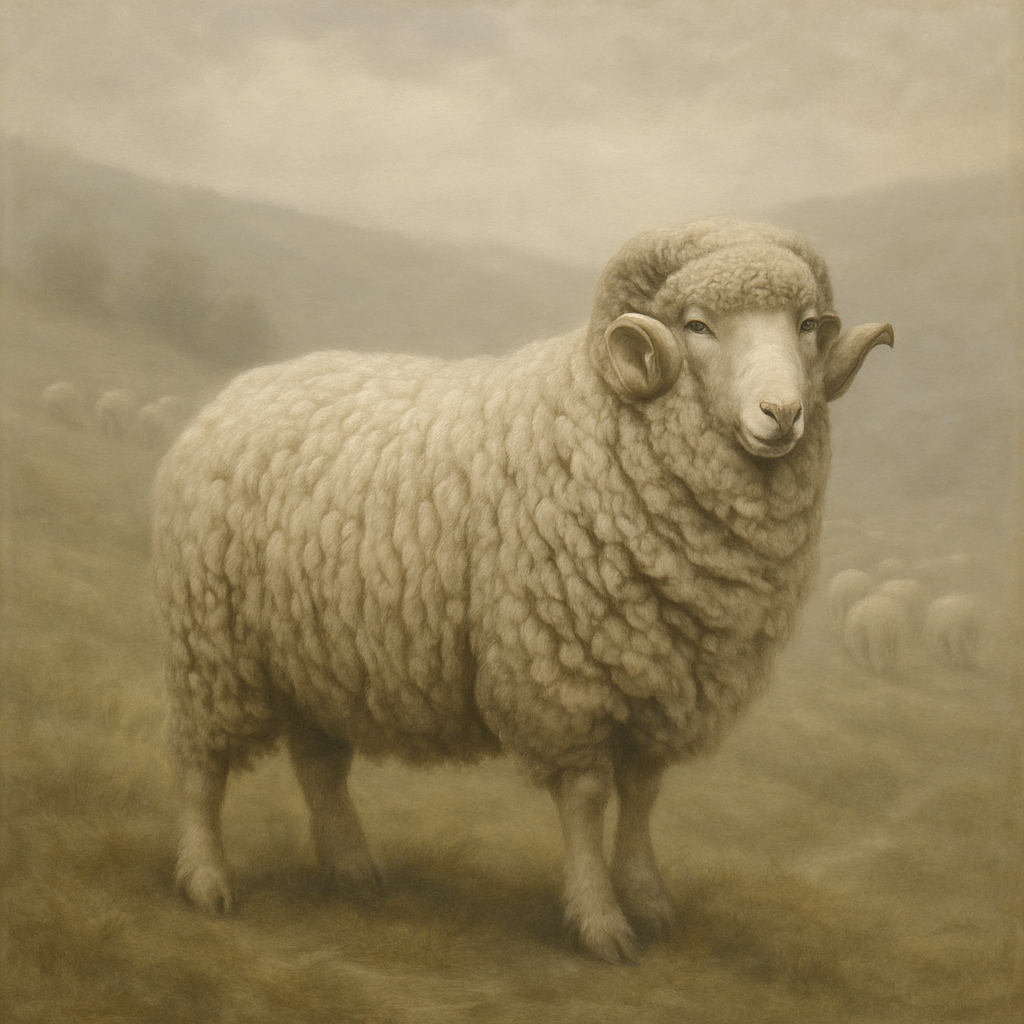 Merino Sheep - Spain paint by diamond