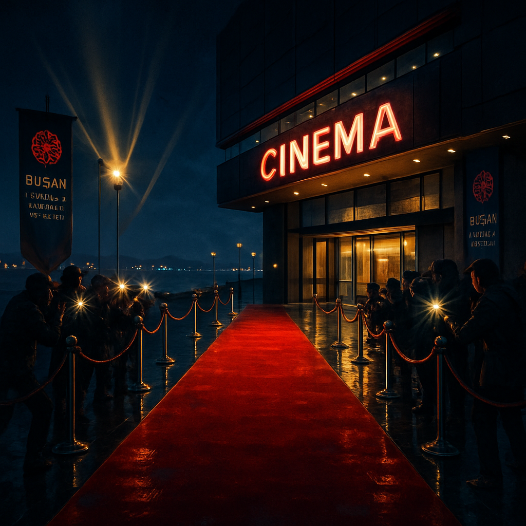 Busan International Film Festival Busan South Korea Painting by diamonds kit