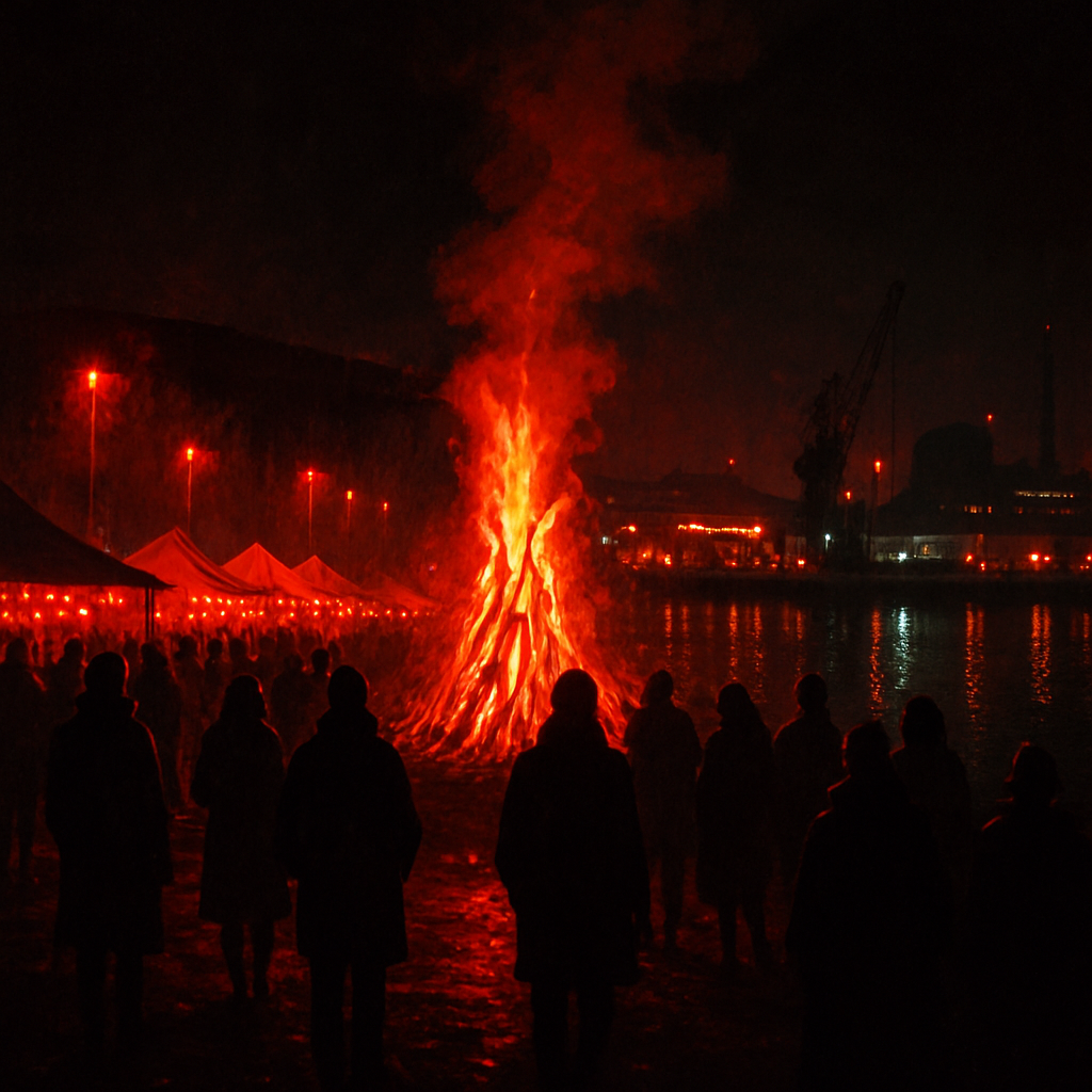 Dark Mofo Hobart Australia painting diamond kit