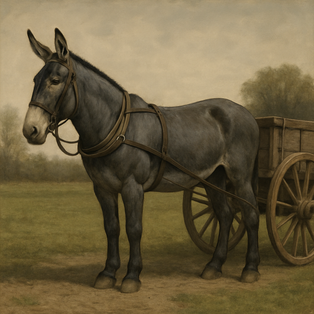 American Mammoth Jackstock Donkey Paint by diamonds kits