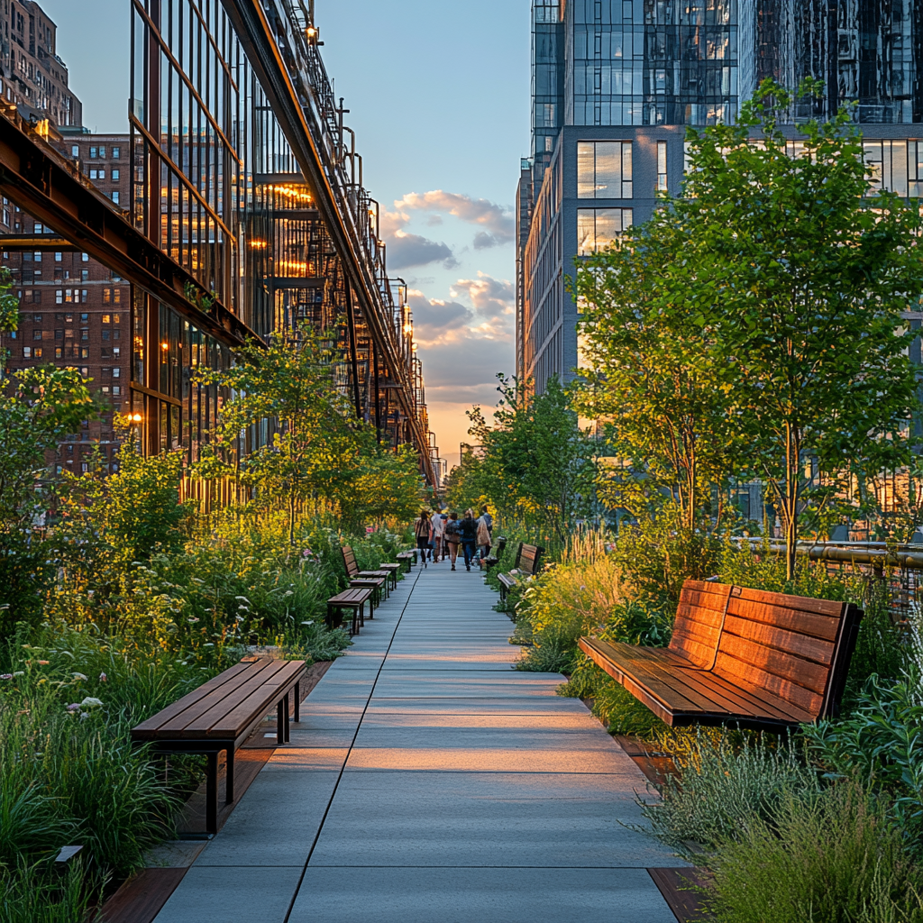 The High Line Paint by diamonds art