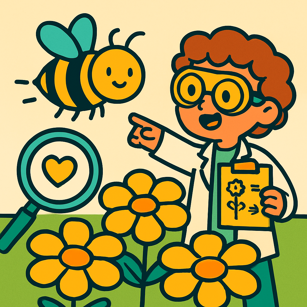 Robo Bee Pollination Lab Paint by diamonds art