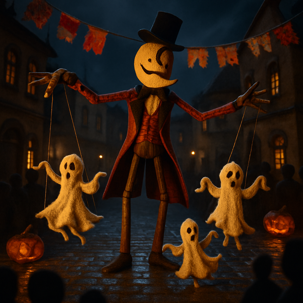 The Midnight Marionette Parade paint by diamond