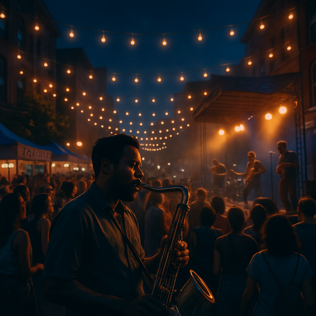 Montreal International Jazz Festival Montreal painting diamond kit
