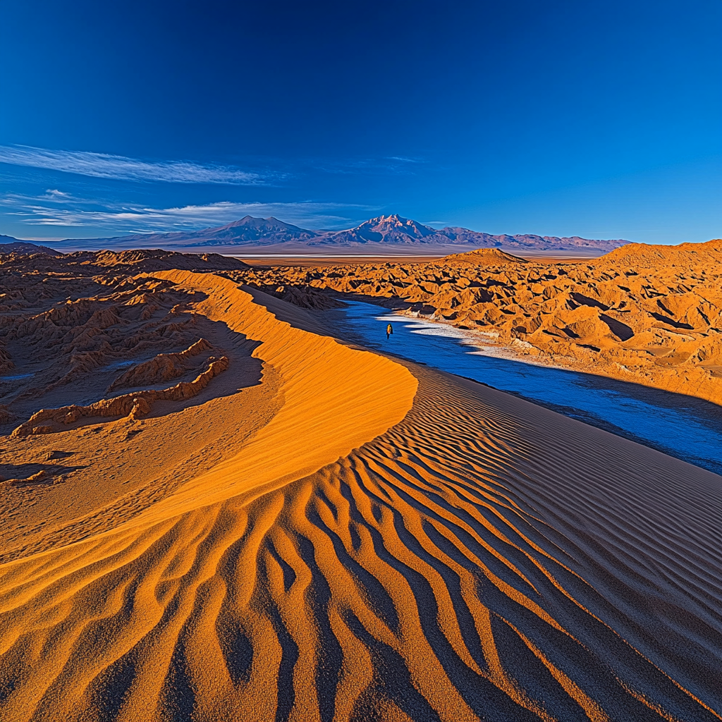 Atacama Desert Valley Of The Moon - San Pedro De Atacama, Chile Paint by diamonds art