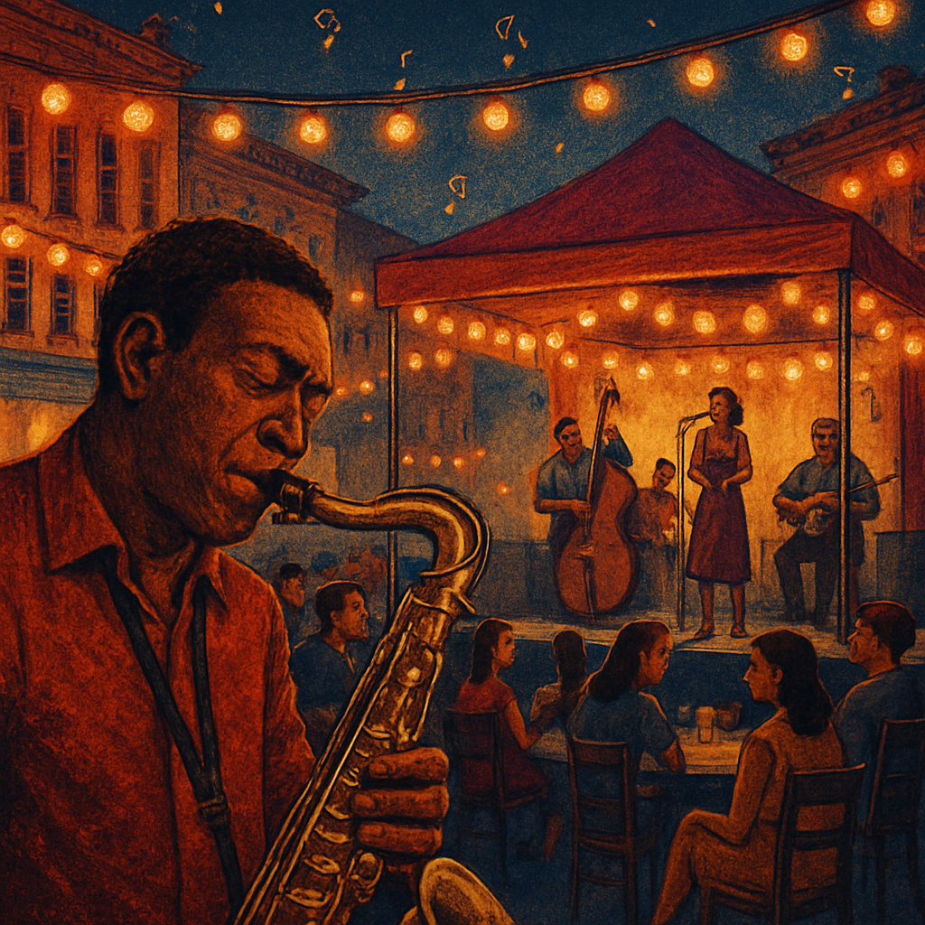 Montreal International Jazz Festival Montreal Canada diamonded painting kits