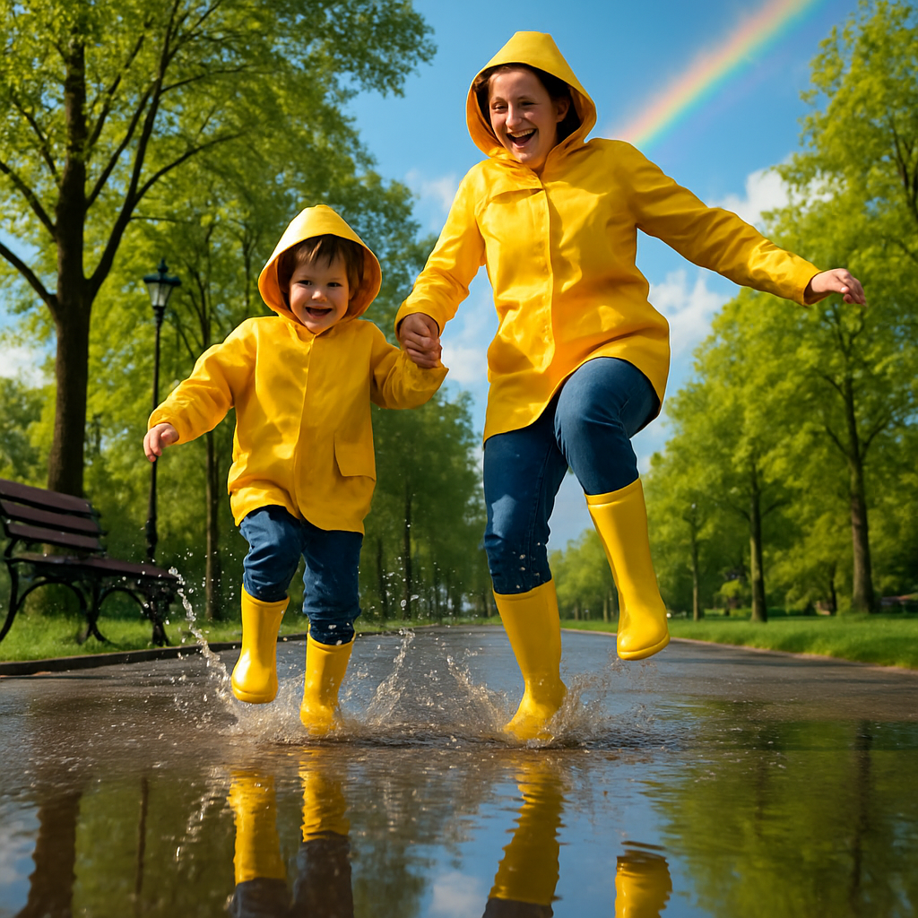 Puddle Crown Parade After The Rain Painting by diamonds kit