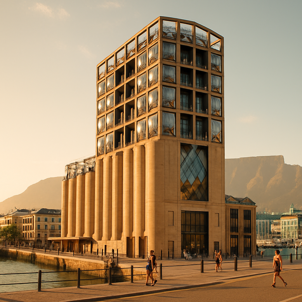 Zeitz Museum Of Contemporary Art Africa Cape Town paint by color