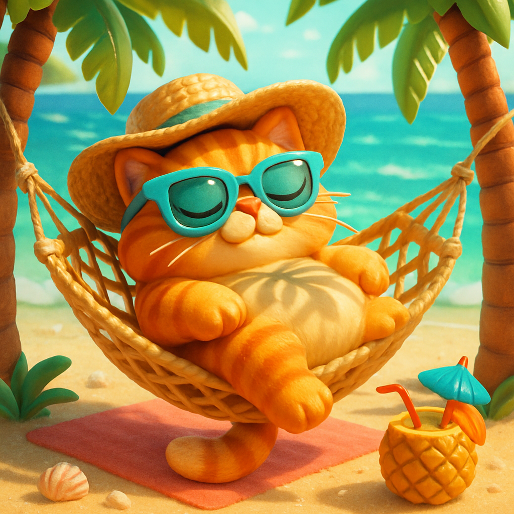 Coconut Cove Hammock Siesta paint by diamond