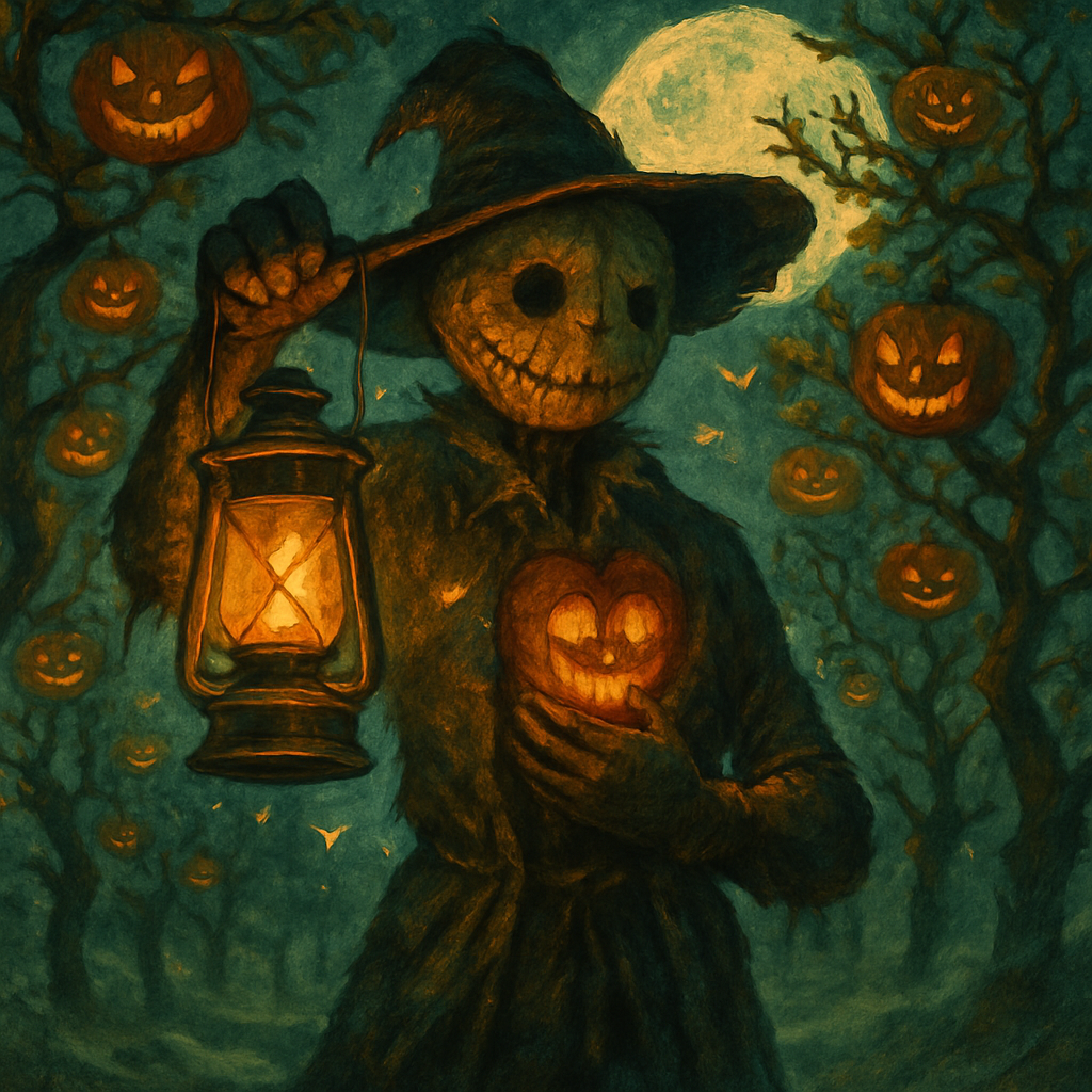 Lantern Keeper Of The Echo Orchard paint by diamond