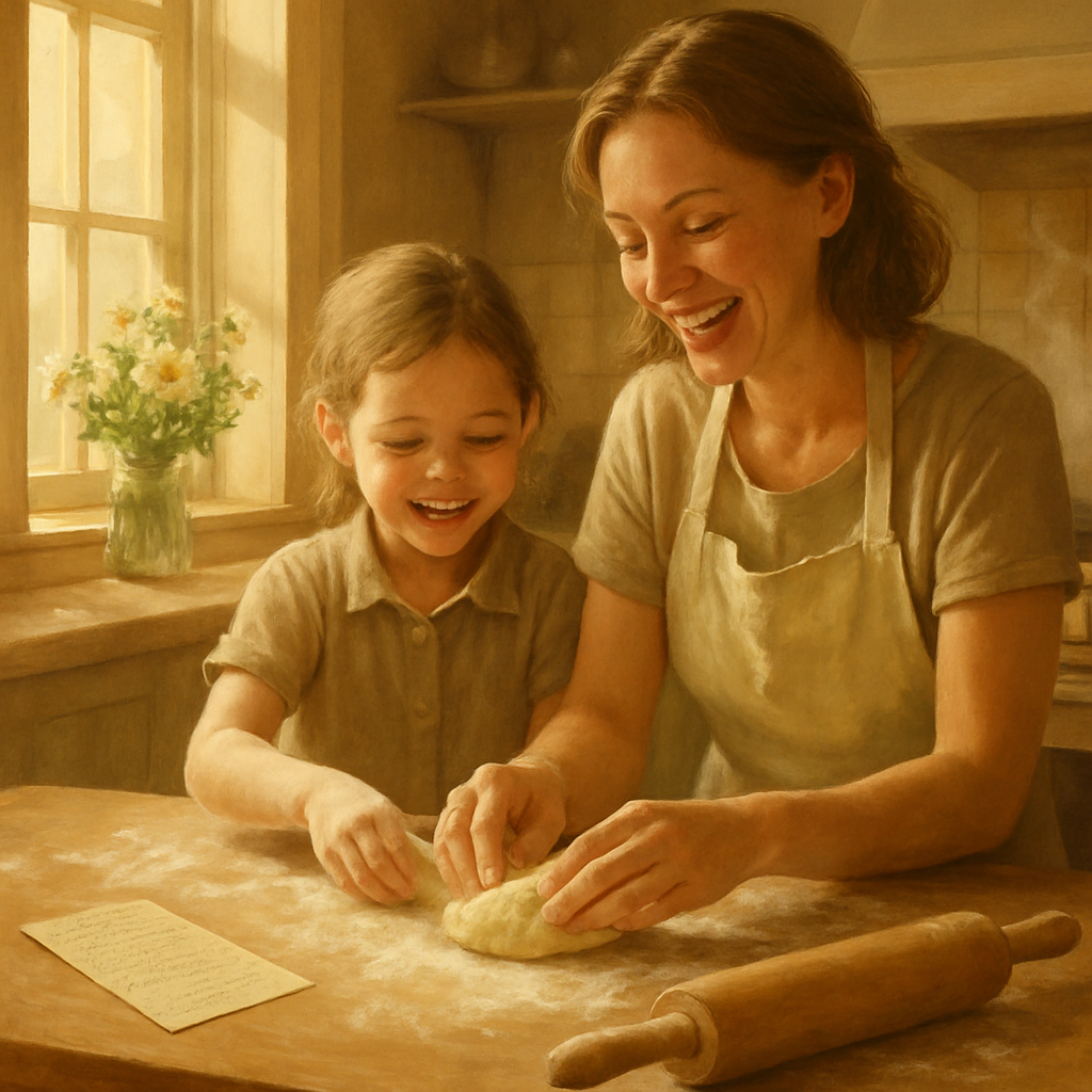 Recipe Of Roots A Mother And Child Bake The Family Story Paint by diamonds kits