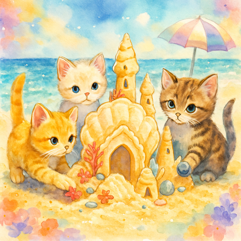 Sandcastle Architects Of Pearl Bay paint by diamonds