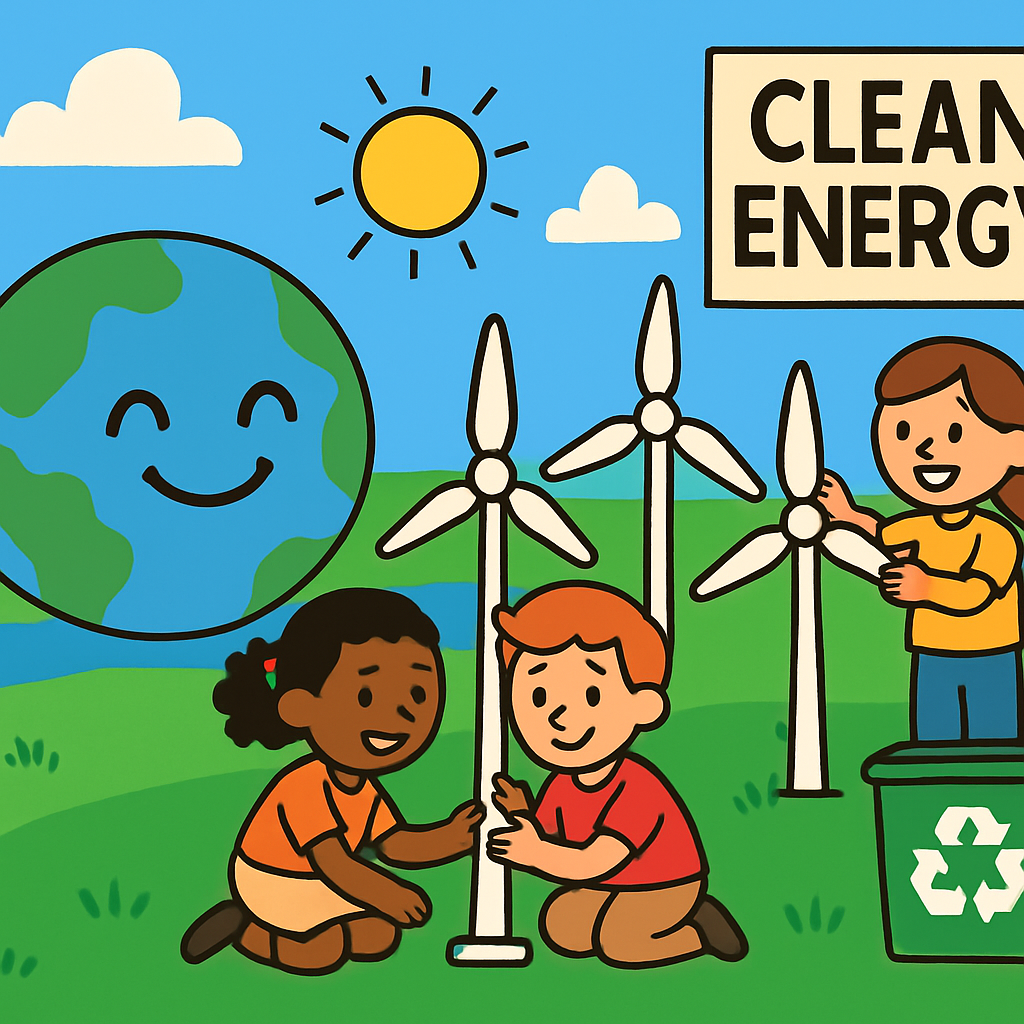 Build A Tiny Wind Farm On Planet Earth Paint by diamonds kits