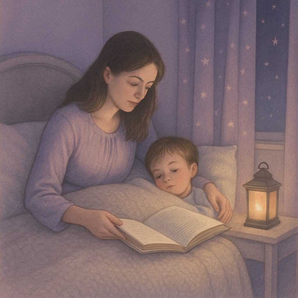 Lantern Quiet A Bedtime Harbor For Two Hearts paint by diamonds