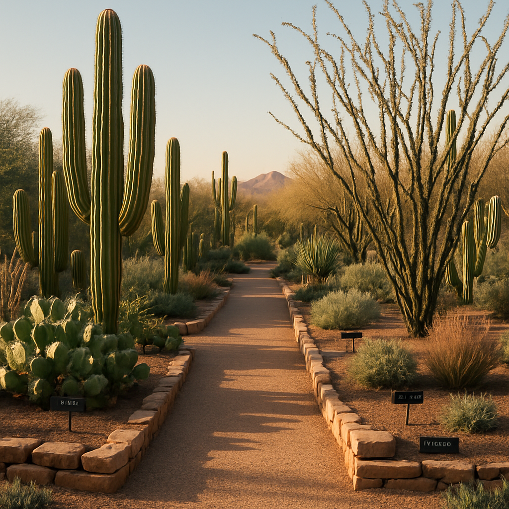 Desert Botanical Garden Phoenix United States Paint by diamonds art