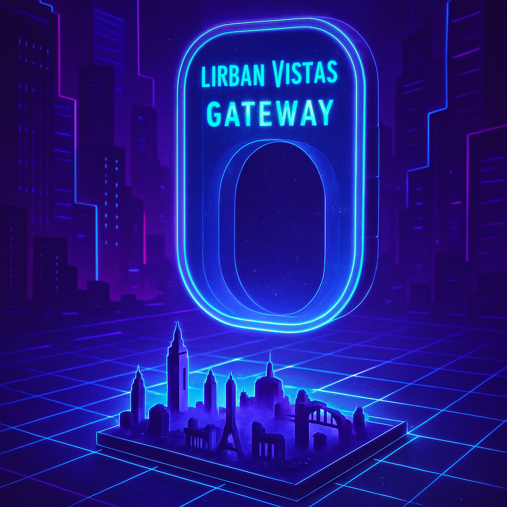 Gateway To Global Urban Vistas painting diamond kit