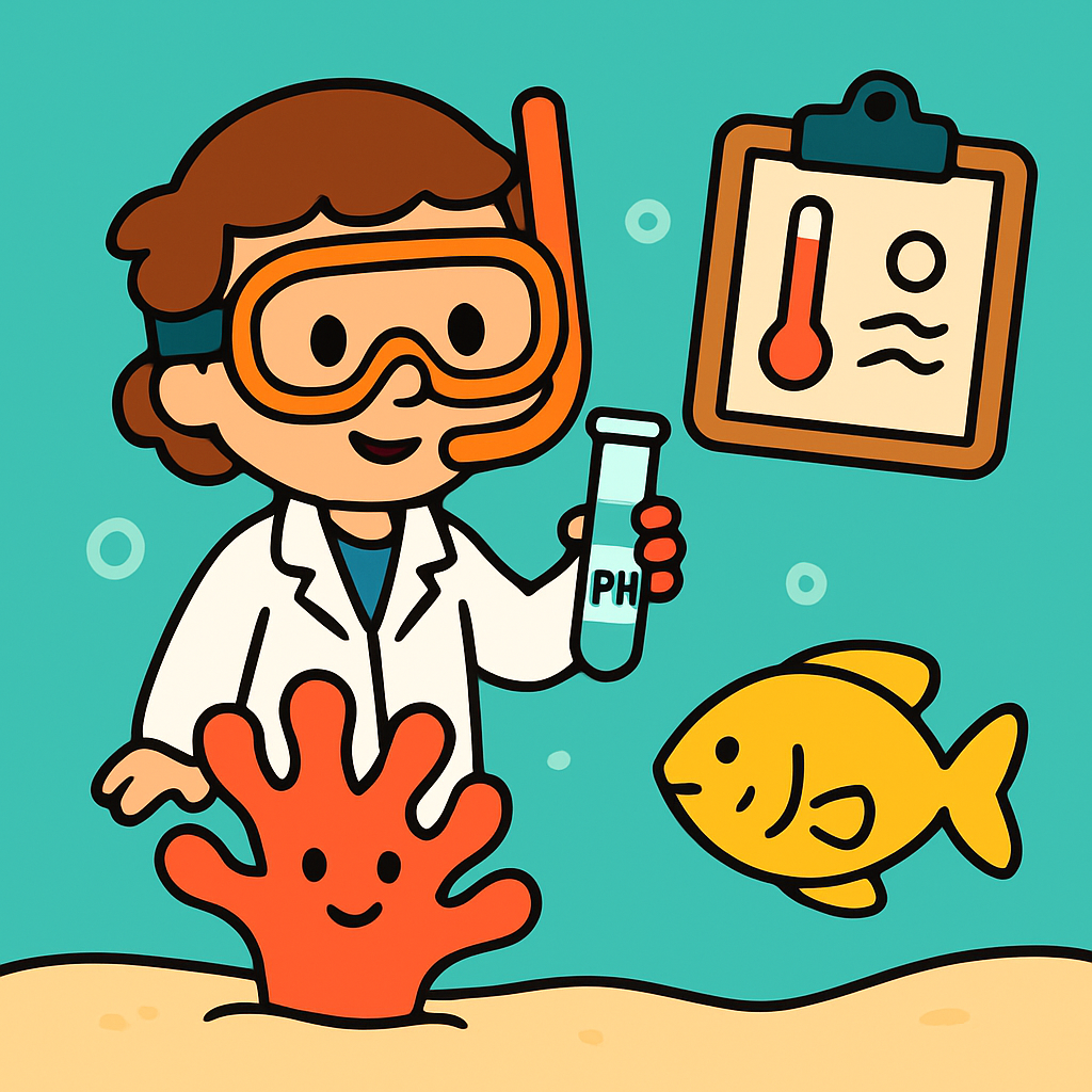 Coral Reef Rescue Lab Under The Sea Painting by diamonds kit