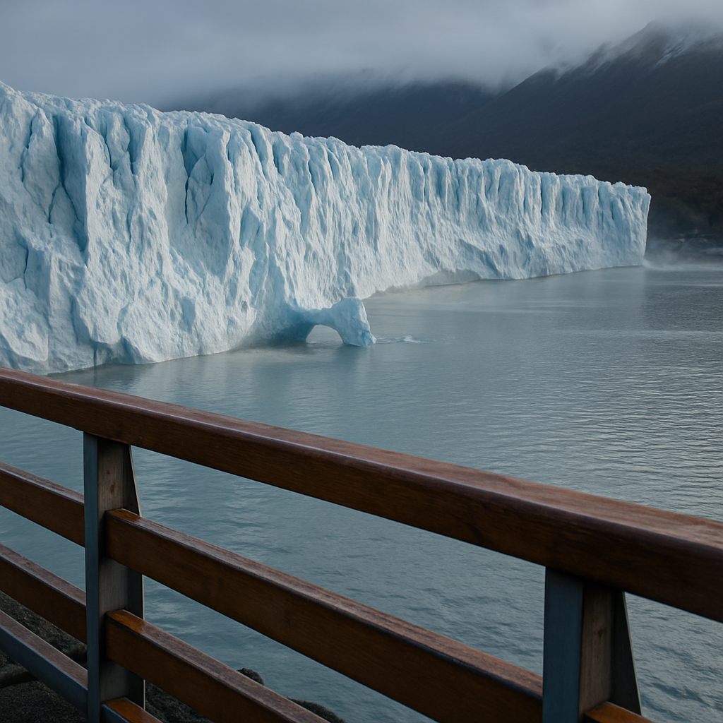 Morning Calving Light At Perito Moreno Glacier DIY paint by diamonds