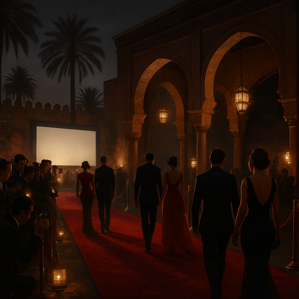 Marrakech International Film Festival Marrakech paint by diamond